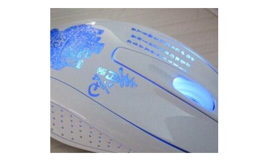 3D激光打標(biāo)機定制激光雕刻鼠標(biāo)圖案