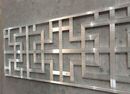 鋁合金窗花激光焊接